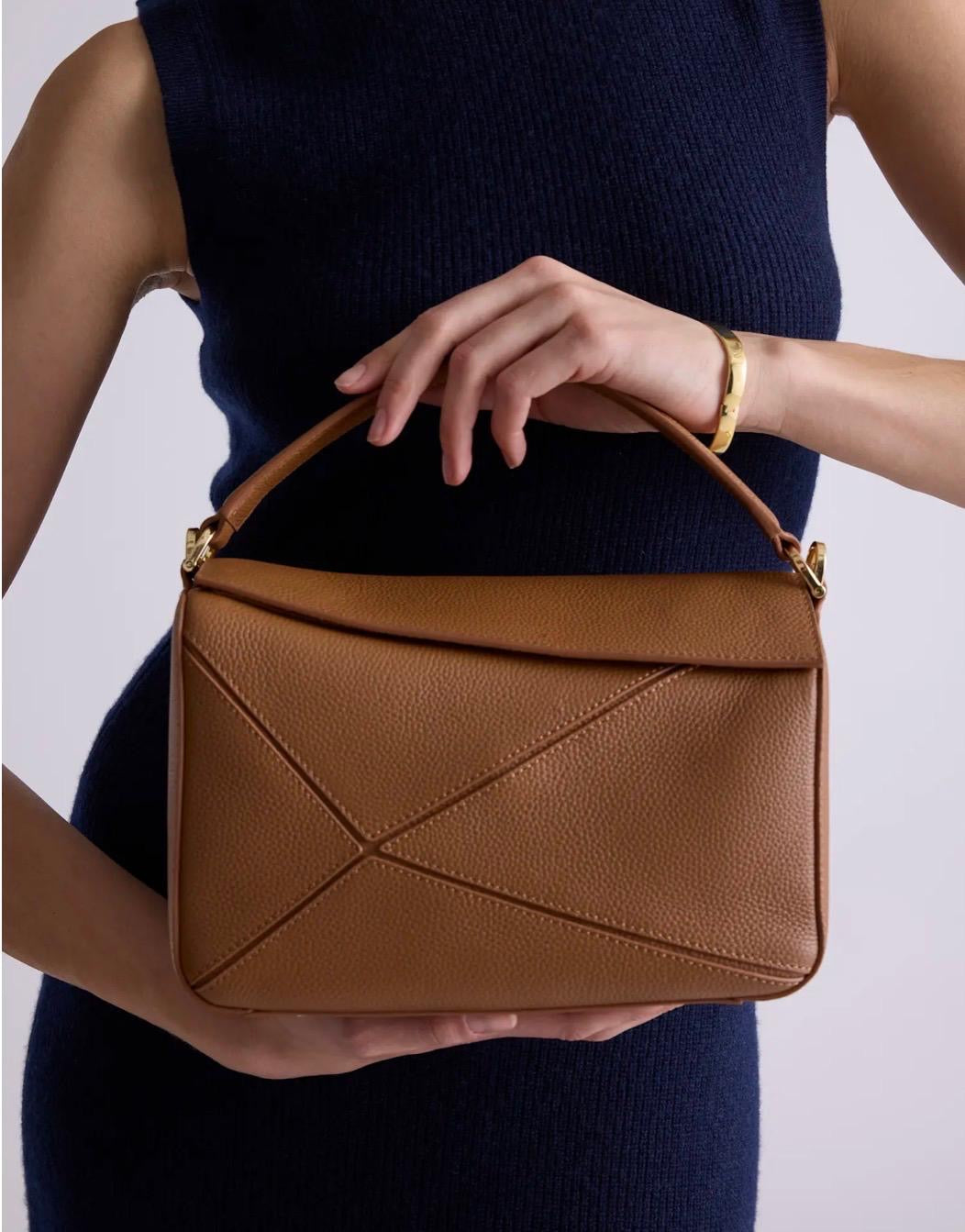 Italian Leather Patchwork Crossbody