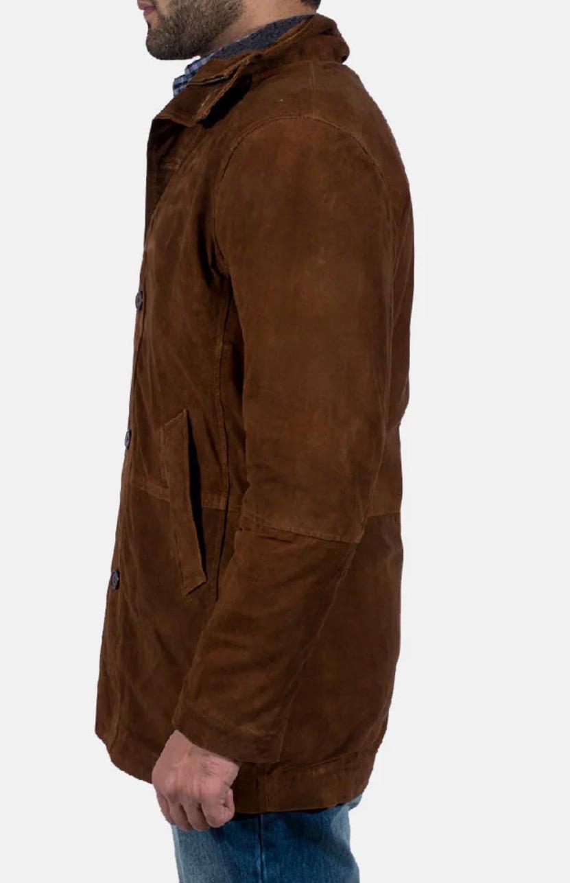 SHERIFF BROWN SUEDE JACKET