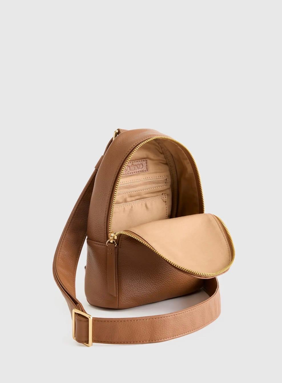 Italian Leather Sling Pack