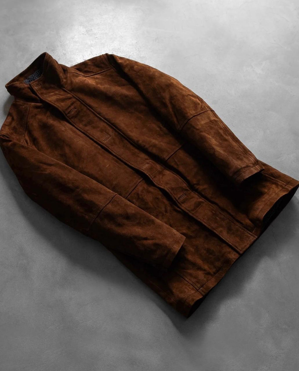 SHERIFF BROWN SUEDE JACKET
