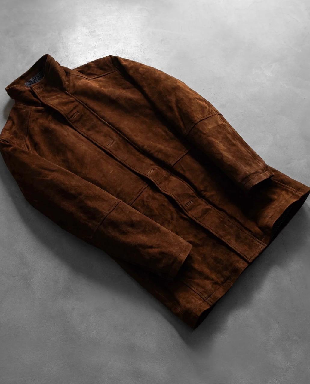 SHERIFF BROWN SUEDE JACKET