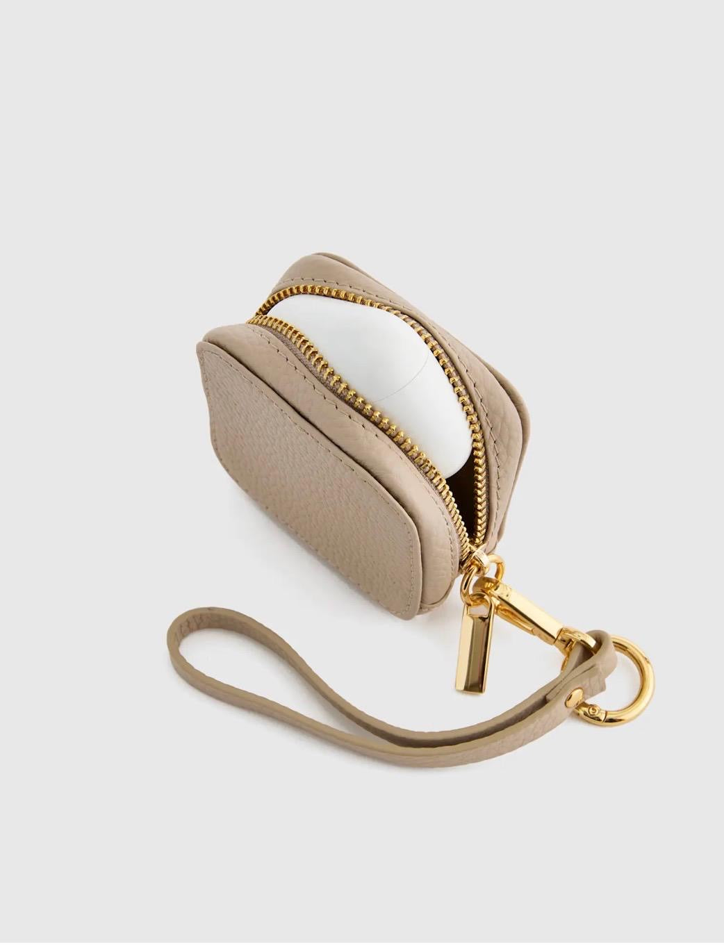 Italian Leather Zip Case