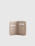 Italian Pebbled Leather Compact Wallet