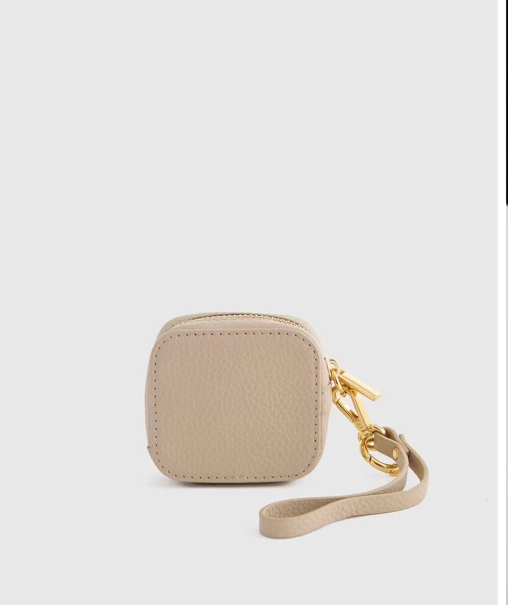 Italian Leather Zip Case