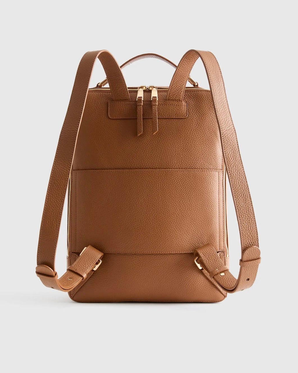 Italian Leather Laptop Backpack