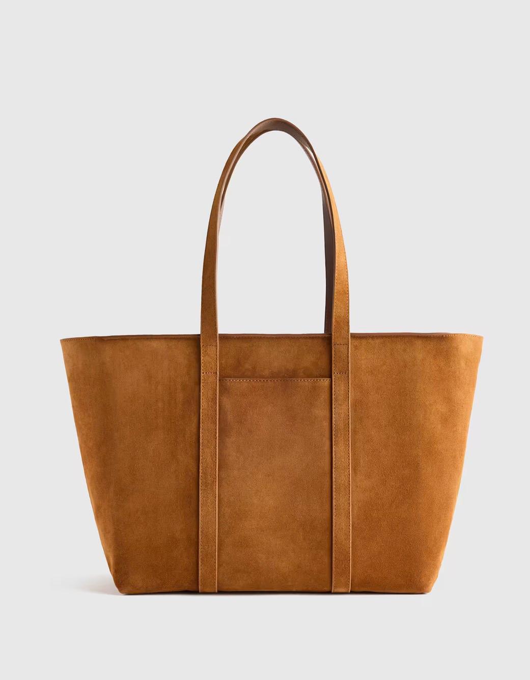 Italian Suede Everyday Tote