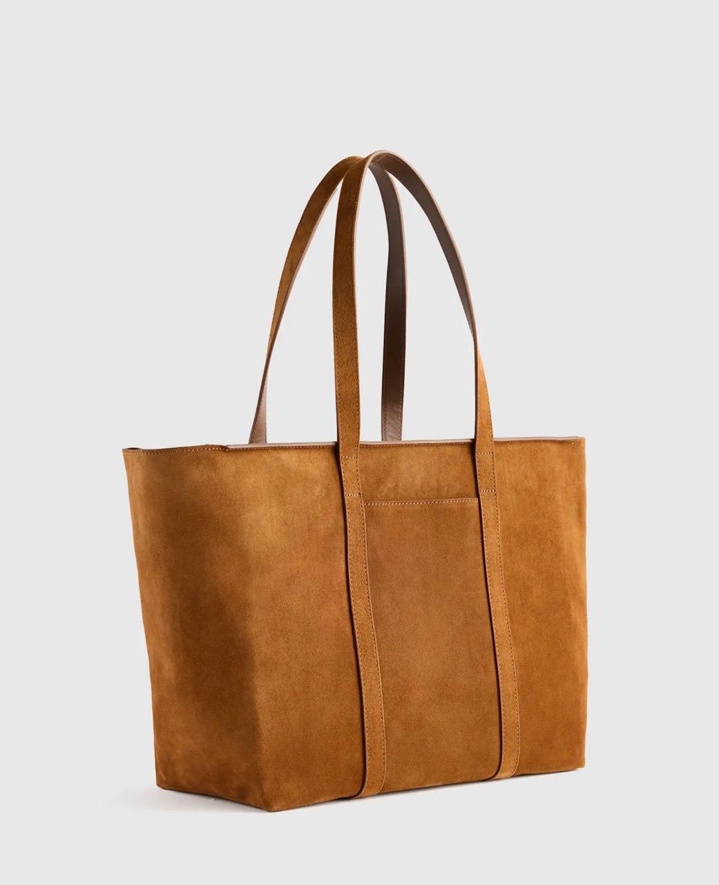 Italian Suede Everyday Tote