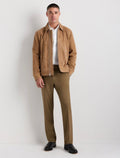 Suede Harrington Jacket