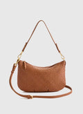 Italian Handwoven Leather Mini Shoulder Bag