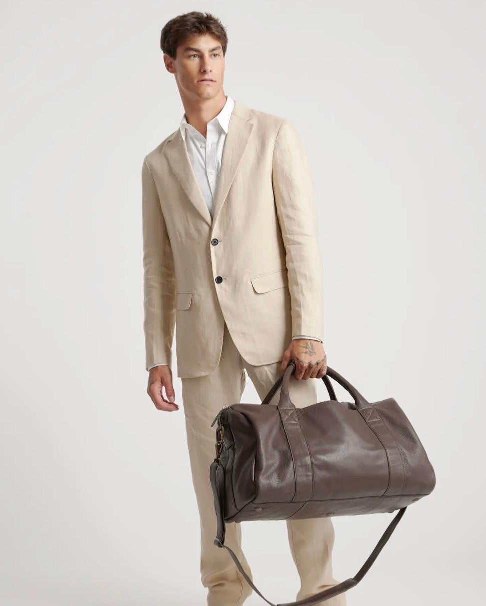 Nappa Leather Duffle Bag
